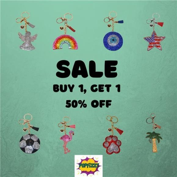 Dove Keychain Women Crystal Bag Charm Girls Love Birds Backpack Clip Bling Purse - Picture 4 of 5